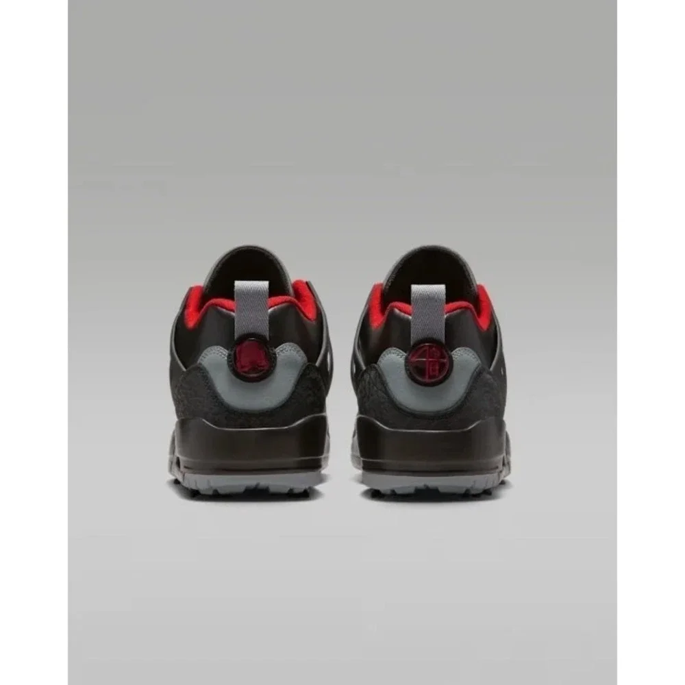 Nike Air Jordan Spizike Golf Mens Sz 10 Shoes Black/Varsity Red HQ4365-002 NEW